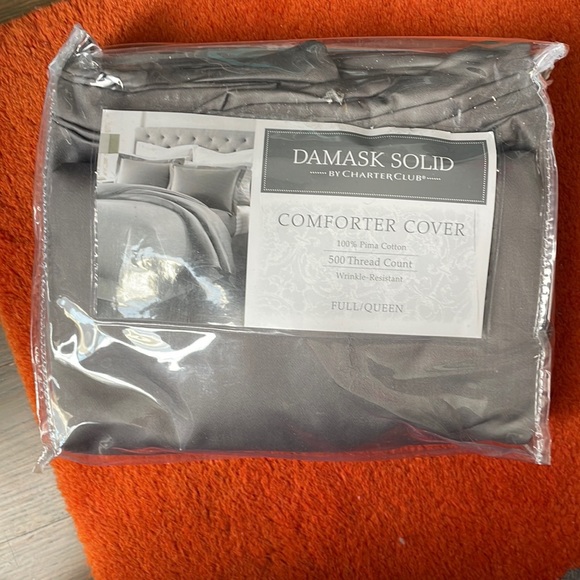 Damask Comforter Cover - Picture 1 of 2
